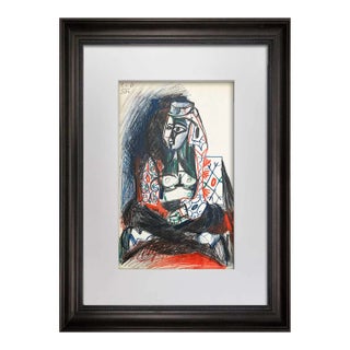Pablo Picasso Limited Edition Lithograph No. 332, Éditions Cercle d'Art Paris 1959, Custom Framed For Sale