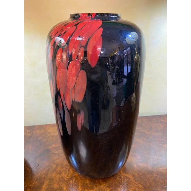 Murano Glass Vase by Venini, 1980s For Sale - Image 7 of 13
