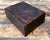 Wood Vintage Primitive Burl Wood Box For Sale - Image 7 of 12