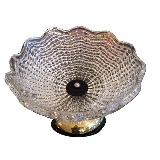 Art Deco Glass Bowl For Sale - Image 6 of 7