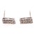 2010s Button White Gold Earrings With 16 Diamonds For Sale - Image 5 of 10