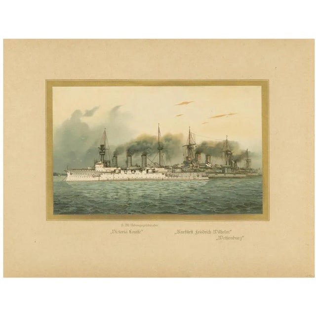 Navy Training Squadron, 1903, Paper For Sale - Image 6 of 6