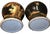 Pair of Mirror Black Chinese Ginger Jars have measurements of approximately 18"x10"x10".