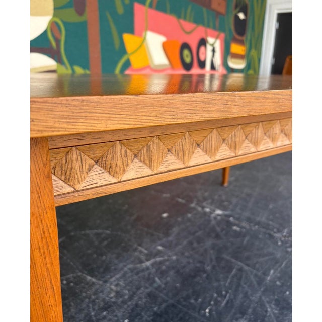 Mid-Century Modern Mid Century Broyhill Diamond Head Dining Set For Sale - Image 3 of 16
