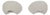 Semi-Circular Plaster Wall Lamps from Atelier Sedap 1990, Set of 2 For Sale