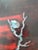 Asian Mid-Century Low Inlaid Table in Red and Black Lacquer For Sale - Image 10 of 11