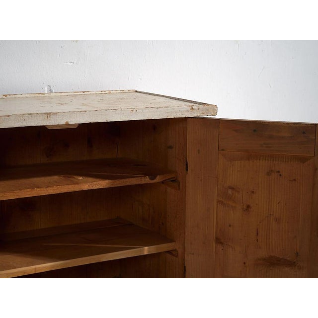 Small Antique White Buffet, 1900 For Sale - Image 13 of 16