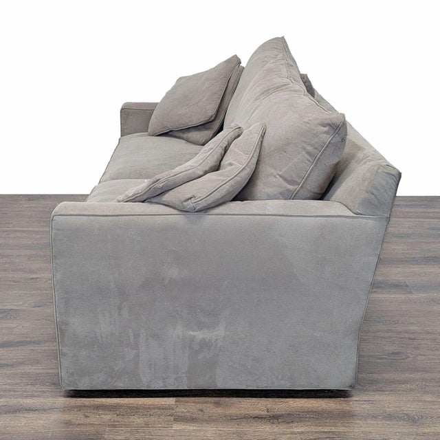 Room & Board Room & Board Gray Fabric Sleeper Sofa With Pull-Out Mattress For Sale - Image 4 of 12