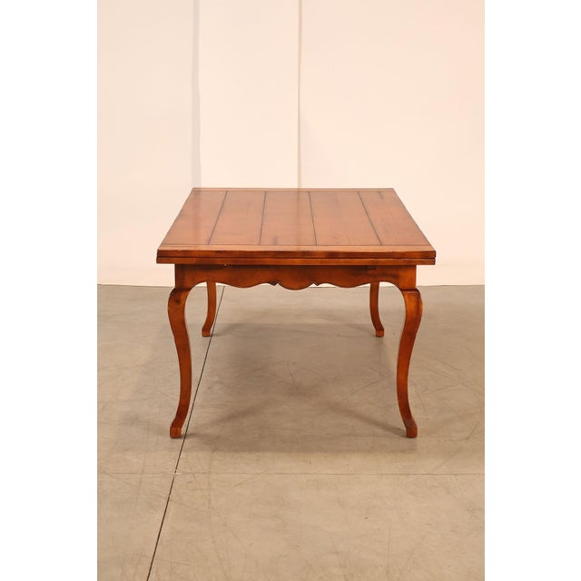 Baker Furniture French County Milling Road Extension Table For Sale - Image 17 of 18