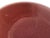 Art Studio Santa Fe Artisan Signed Burnt Orange Organic Shape Glass Bowl 7.5" For Sale - Image 9 of 9