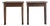 Rustic Pine Console Tables, France, Set of 2 For Sale
