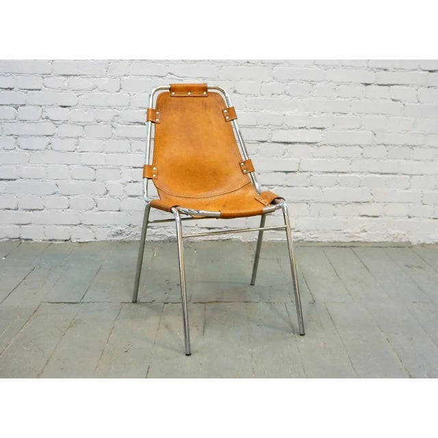Mid-Century Les Arc Chair by Charlotte Perriand, 1968 For Sale - Image 9 of 14