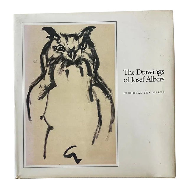 Vintage Book of Josef Albers Drawings by Nicholas Fox Weber - Yale University Press For Sale