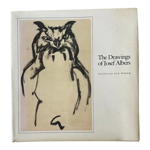 Vintage Book of Josef Albers Drawings by Nicholas Fox Weber - Yale University Press