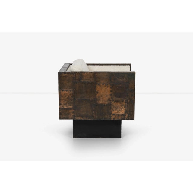 1970s Paul Evans Studio for Directional Patchwork Lounge Chair For Sale In Chicago - Image 6 of 13