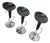 1990s Modern Magis "Bombo" Adjustable Swivel Bar Stools by Stefano Giovannoni - A Pair For Sale