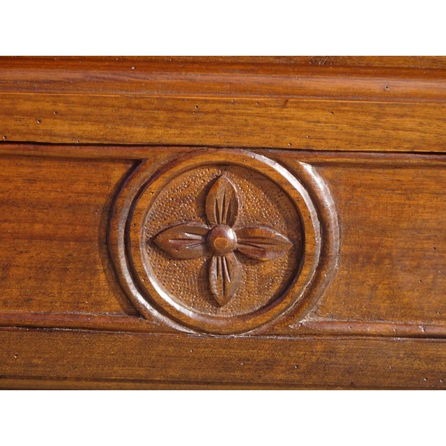 Louis XV Display Cabinet with Secretary and Drawers in Walnut, 1960s For Sale - Image 16 of 18