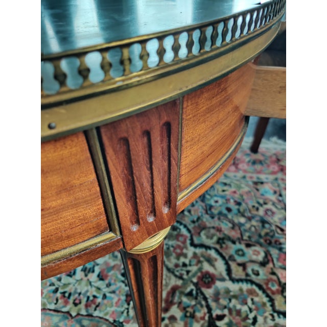 Late 19th Century Antique French Louis XVI Table Bouillotte For Sale - Image 10 of 12
