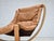 Scandinavian Swivel Armchair in Leather and Bentwood, 1980s For Sale - Image 18 of 18