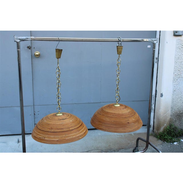 Round Marrow Pendants, Italy, 1970s, Set of 2 For Sale - Image 16 of 16