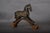 19th Century Indian Artist, Horse on Wheels, 19th Century, Hand-Carved and Painted Wood For Sale - Image 5 of 12