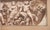 A beautifully executed pen and ink drawing depicting four putti arranged in a classical frieze-like composition,...
