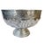 Boho Chic Mid-20th Century Silver-Plated Grapevine Pedestal Bowl For Sale - Image 3 of 10