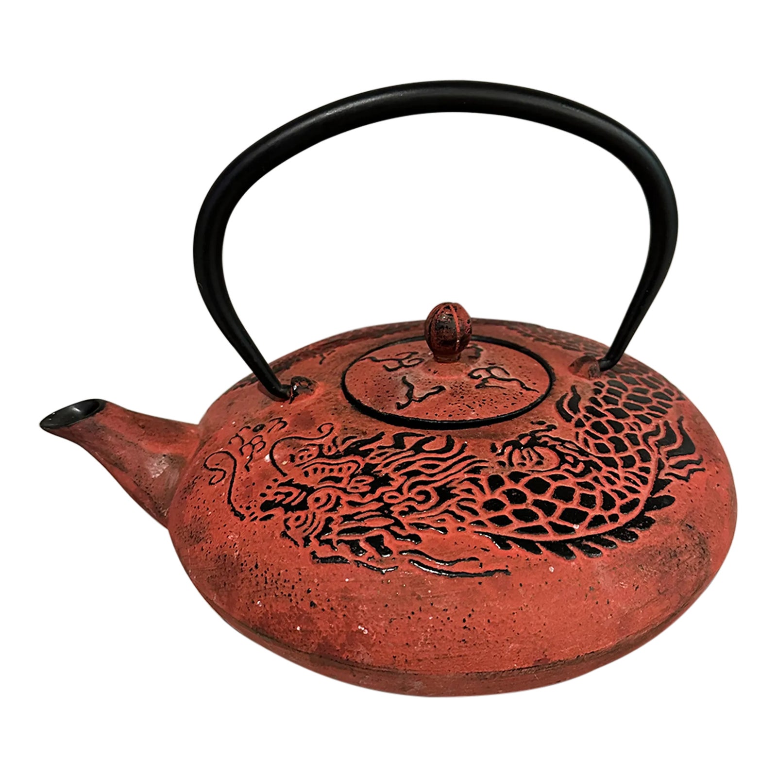 Cast Iron Japanese Tea Pot | Chairish