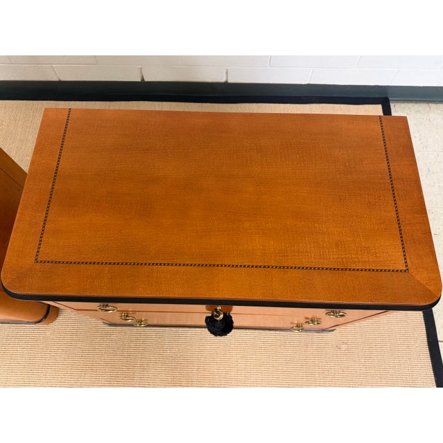 Vintage Biedermeier Bachelors Chests From National Mt. Airy, a Pair For Sale - Image 12 of 12
