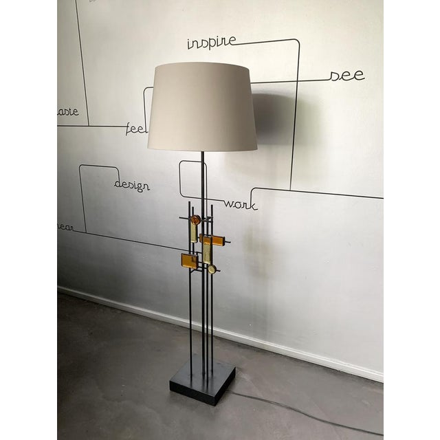 Mid-Century Modern Modernist Floor Lamp by Svend Aage Holm Sorensen for Holm Sørensen & Co., Denmark, 1960s For Sale - Image 3 of 16