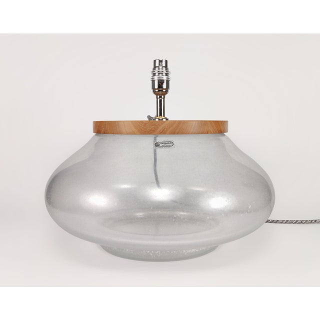 1970s Large Scavo Table Lamp by Vittorio Rigattieri for Seguso Vetri d'Arte, 1970s For Sale - Image 5 of 5