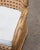 Art Deco Revival French Cane & Rattan Club Chair, C. 1980s For Sale - Image 9 of 15