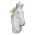 Plaster Horse Head Sculpture For Sale