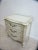 Antique White Vintage French Provincial Carved & Painted Nightstand For Sale - Image 8 of 8