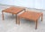Danish Hans Olsen Teak Square Coffee Side Tables - a Pair For Sale - Image 13 of 13
