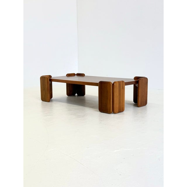 Wood Sapporo Coffee Table by Mario Marenco for Mobil Girgi, 1970s For Sale - Image 7 of 10