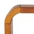 Mid-Century Modern Liasonya Curved Waterfall Accent Table in Natural For Sale - Image 3 of 7