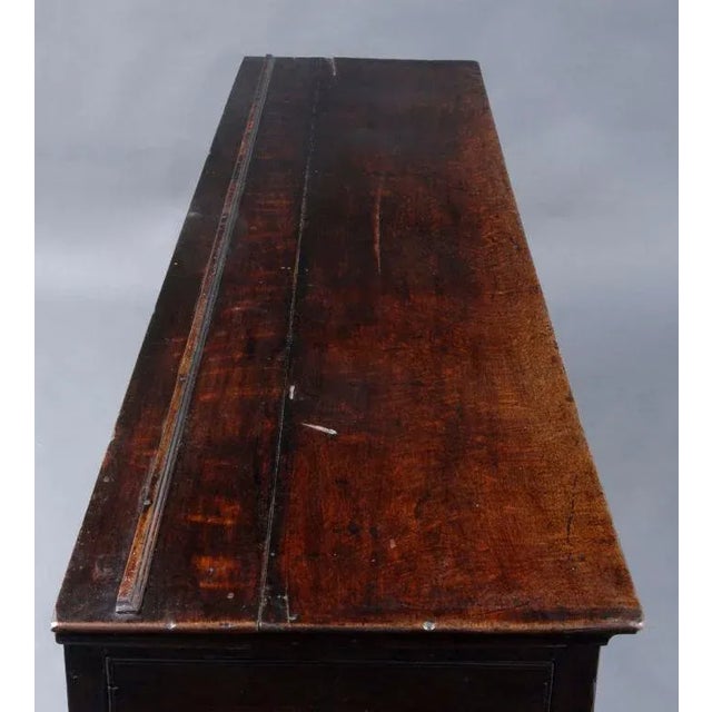 Traditional English George II Oak Dresser Base For Sale - Image 3 of 10