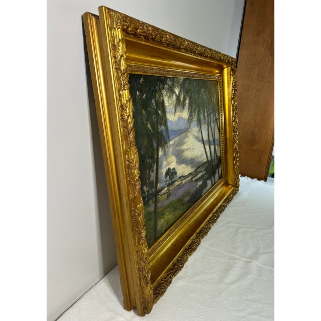 Blue Early 20th Century Landscape of Java Sea by Carel Lodewijk Dake the Younger For Sale - Image 8 of 10