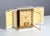 Jaeger lecoultre atmos clock switzerland brass gold plated year of manufacture 1967 dimensions: h x w x d: 22 x 17 x 11 cm...