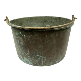 Late 1800s European Copper Pot/Planter For Sale