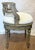 Late 20th Century Vintage French Style Vanity Stool For Sale - Image 5 of 17