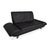 Modern Rossini 2-Seater Sofa in Dark Grey Leather from Koinor For Sale - Image 3 of 15
