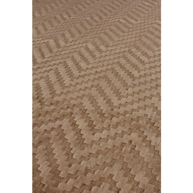 Exquisite Rugs Sutton Hand loom Wool Straw Rug-10'x14' For Sale In Los Angeles - Image 6 of 7