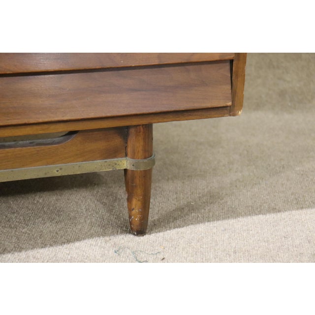 Mid 20th Century Merton Gershun Designed Dresser w/ Louvered Front For Sale - Image 11 of 12