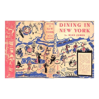 1930s Dining in New York Book For Sale