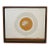 1971 Mixed Media Sculptural Relief "Full Moon" by McCabe Framed For Sale