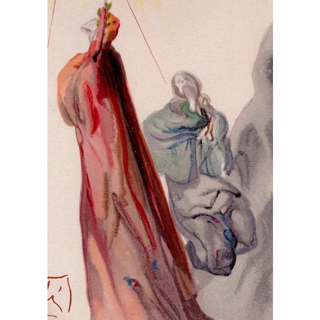 1960s Salvador Dali, The Cross of Mars, 1964, Woodcut For Sale - Image 5 of 9