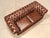 Chesterfield Style Brown Leather Sofa For Sale - Image 9 of 18