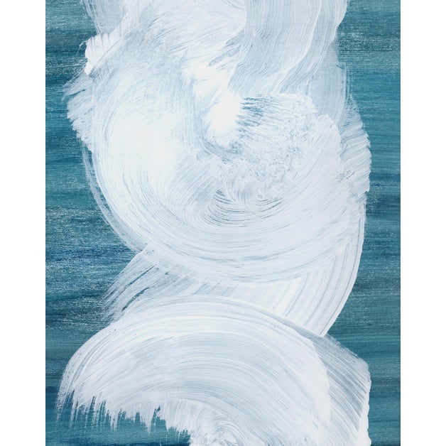 Modern Abstract Original Canvas Art Print Swirl Series For Sale